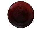 Тарелка мелкая без борта RED фарфор, d 300 мм, h 30 мм, красный Porland 187631 LYKKE RED