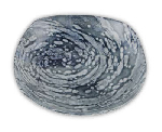 Салатник глубокий VORTEX фарфор, d 220 мм, h 40 мм синий Porland 194421 VORTEX