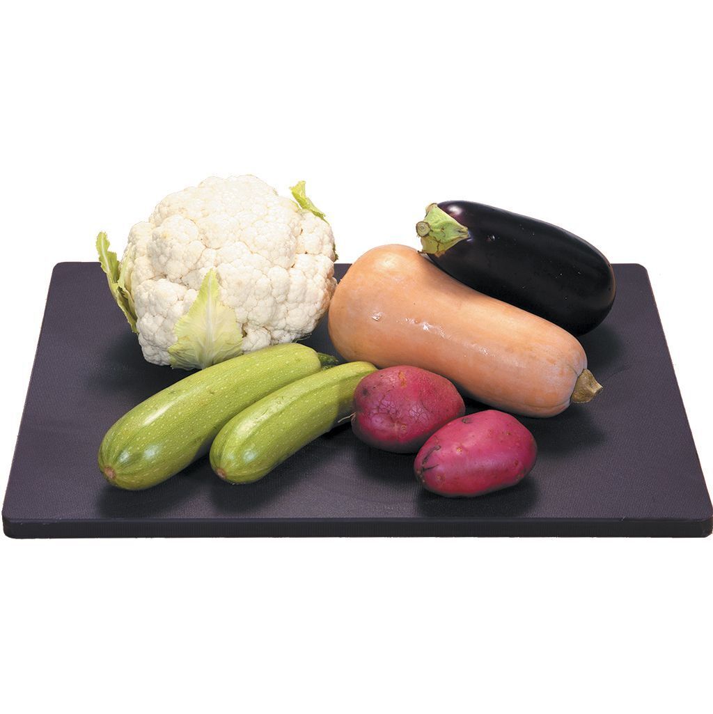 Доска разделочная пластиковая, коричневый цвет 500х350х12 мм, P.L. Proff Cuisine