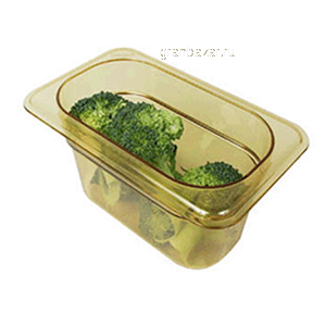Гастроемкость (1/9); пластик; H=10см; желт. Cambro 94HP150