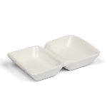 Соусник двойной 12х7.3х2.3, 50х50 мл фарфор, P.L. Proff Cuisine F1894