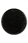 Тарелка с бортом BLACK MOSS фарфор, d 270 мм, h 15 мм, черный Porland 18CP27 BLACK MOSS