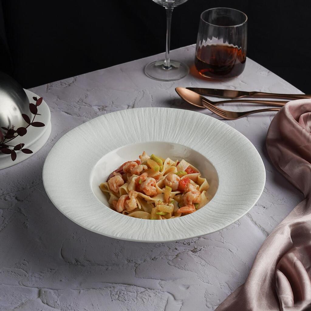 Тарелка глубокая Frost White Moon 420 мл d280 мм h63 мм P.L. Proff Cuisine ZA0387-11-ME