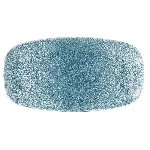 Блюдо прямоугольное CHEFS без борта Studio Prints Raku 298х153мм Topaz Blue Churchill RKTBXO111