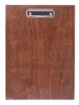 Подставка д/меню с зажимом фанера; L=33,B=25см PPwood V902S-00T
