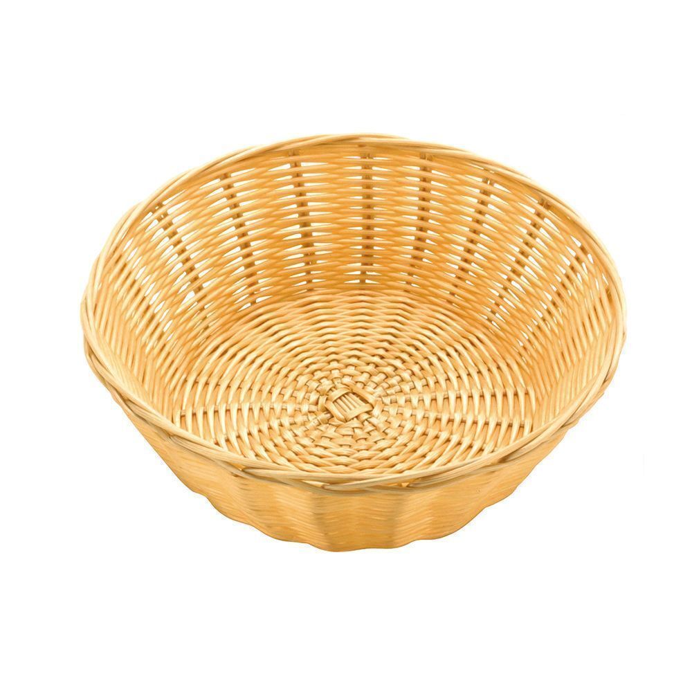 Хлебница плетеная d 200 мм, h 70 мм, бежевая, ротанг, P.L. Proff Cuisine C03002