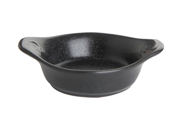 Соусник с ручками BLACK фарфор, 50 мл, d 70 мм, черный Seasons Porland 802907 черный