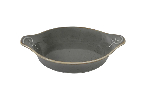 Форма для запекания Seasons DARK GREY d 150 мм h 36 мм (L с ручками 180 мм) фарфор цвет темно-серый Porland 602918 темно-серый