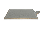 Блюдо для сыра DARK GREY фарфор, 180х300 мм, h 8 мм, серый Seasons Porland 358130 темно-серый
