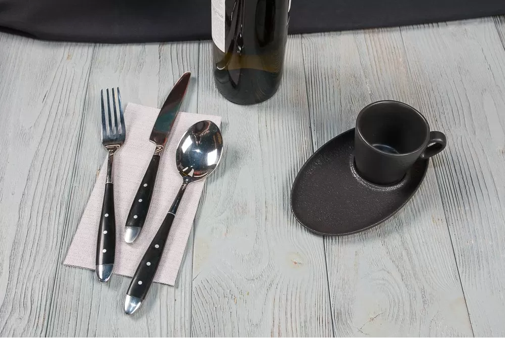 Кофейная пара Black Star Espresso 100 мл фарфор P.L. Proff Cuisine