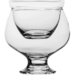 Креманка с икорницей д/краб.кокт.; стекло; 260мл; D=92,H=114мм; прозр. Pasabahce 97370