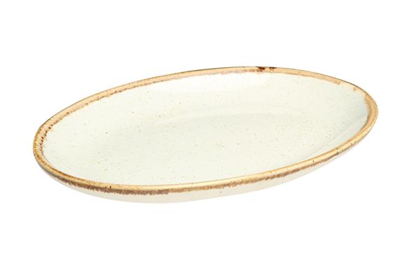 Блюдо овальное BEIGE фарфор, 180х140 мм, бежевый Seasons Porland 112118 бежевый