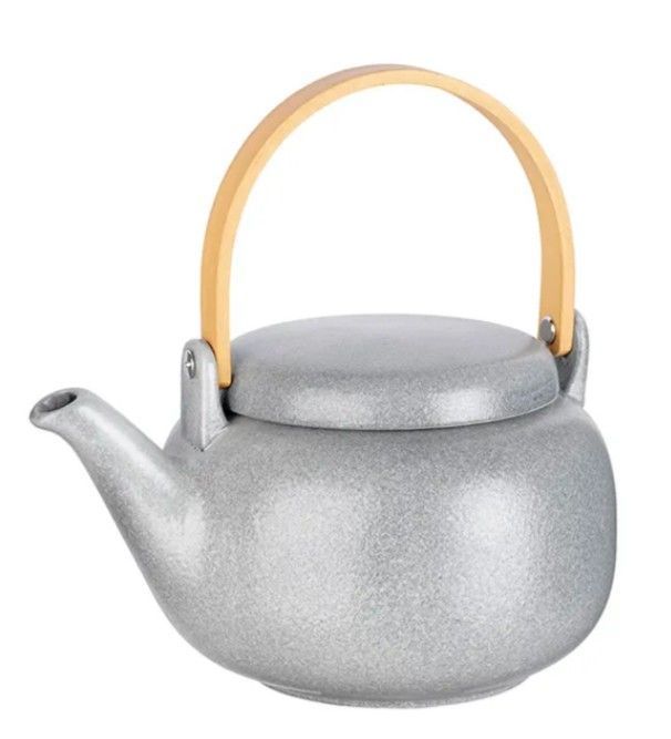 Чайник заварочный «Сейко»;фарфор;1,05л;,H=100,B=150мм;серый Kunstwerk A22725W1384