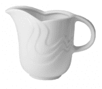 Молочник «Мелодия»; фарфор; 100мл; H=6.5,L=9.5,B=5.5см; белый G.Benedikt MEL3510