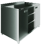 Барная станция для кофе машин Restoinox БСНКР-12/6-БП с нок-бокс