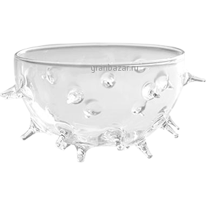 Салатник с шипами; стекло; D=10,H=6.7см Serax B0812551