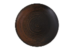 Тарелка мелкая без борта BROWN фарфор, d 300 мм, h 30 мм Porland 187631 LYKKE BROWN
