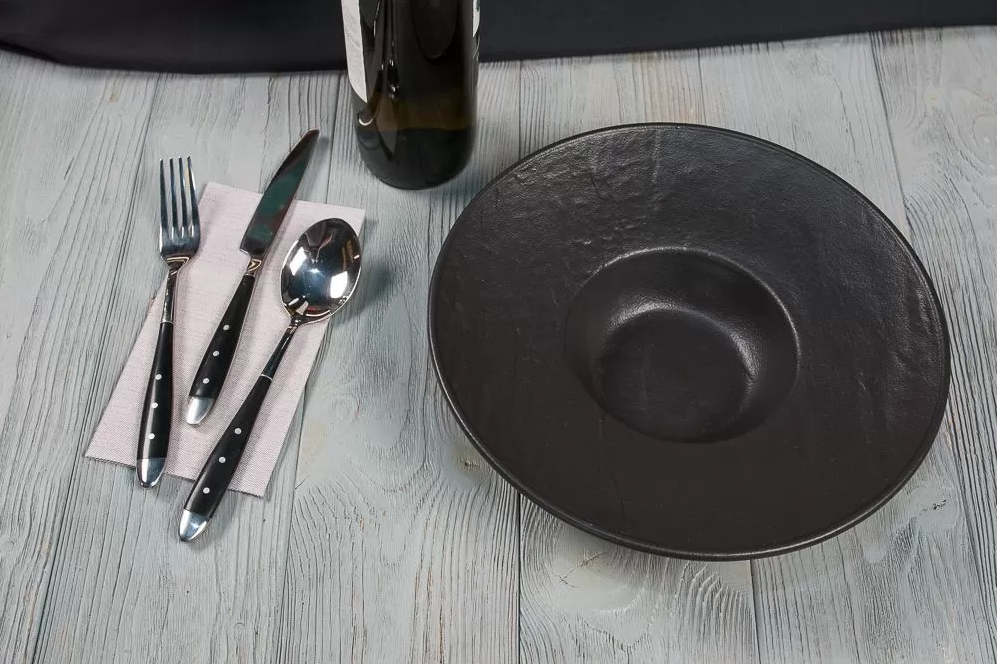 Тарелка глубокая Black Star 200 мл, 270 мм, P.L. Proff Cuisine