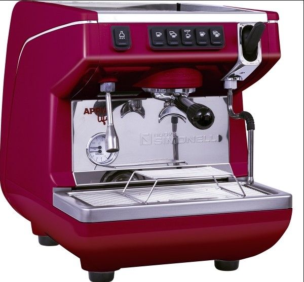 Кофемашина-автомат Nuova Simonelli Appia LIFE 1gr V 220V red+high groups