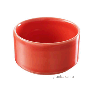 Форма д/запек.; фарфор; 60мл; D=65,H=35мм; красный REVOL 644719