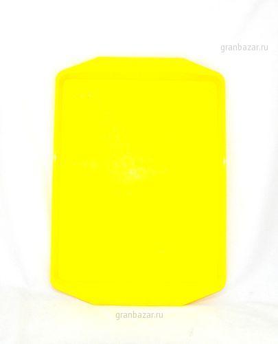 Поднос 420x300 мм желтый (108) MGSteel 1732