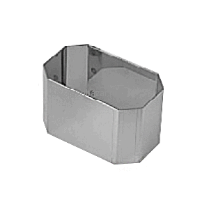 Форма конд.; сталь нерж.; H=4.5,L=7.5,B=4.5см; металлич. MATFER 375065