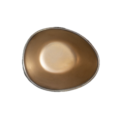 Салатник Luminare овальный 105 мм 130 мл медный Corone HS027523