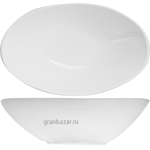 Салатник «Кунстверк»; фарфор; 1000мл; H=6,L=25.6,B=15.5см; белый KunstWerk A1954