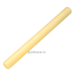 Скалка; бук; D=4.5,L=42.5см; бежев. MATFER 140004
