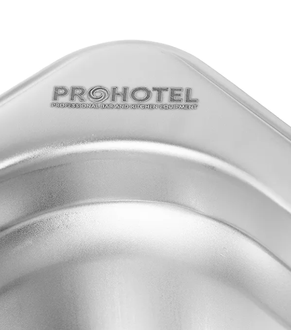 Гастроемкость GN 1/3;сталь нерж.;3,4л;,H=100,L=325,B=176мм;металлич. Prohotel 1/3X10CM