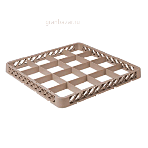 Кассета дополнит.(16ячеек); полипроп.; H=4,L=50,B=50см; бежев. Prohotel JW-162