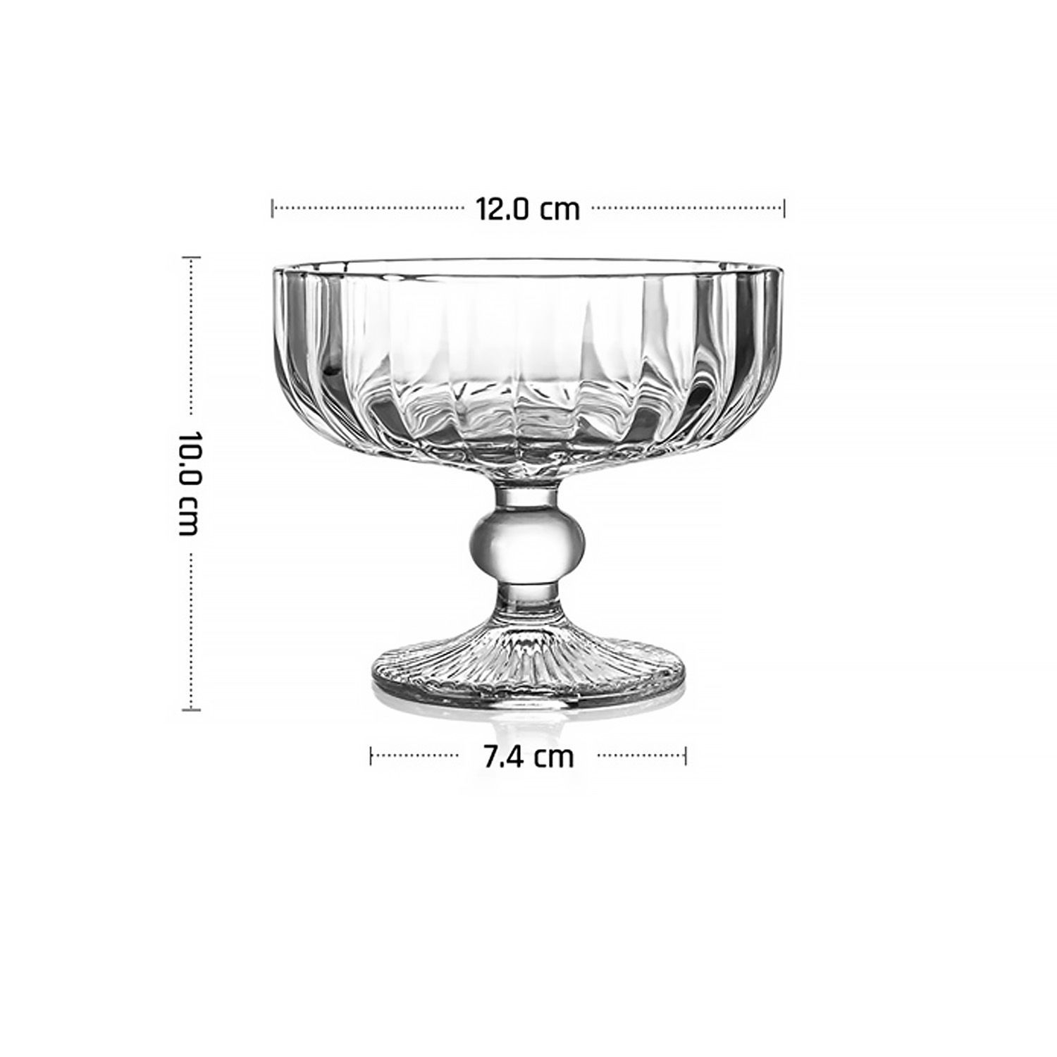 Креманка 280 мл. d=120 мм. h=100 мм. Сорбет MGline /6/24/