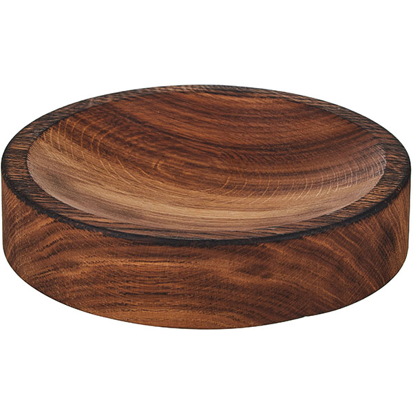 Блюдо для подачи; дуб; D=200,H=45мм PPwood Q504F-06N