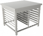 Подставка RESTOINOX ППКР-2-84/72 под пароконвектомат Rational scc 61/101