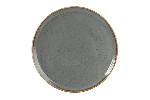 Тарелка для пиццы DARK GREY фарфор, d 200 мм, h 20 мм, серый Seasons Porland 162920 темно-серый
