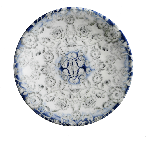 Тарелка плоская без полей Blue Blanc (d 300 мм, h 32 мм) Kutahya BNTS30DU891310