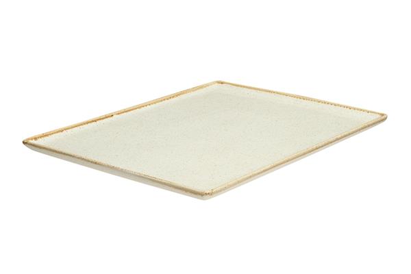 Блюдо прямоугольное BEIGE фарфор, 210х270 мм, цвет бежевый Seasons Porland 358827 бежевый