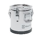Термос 6 л нерж. прорезин. основание Keepfood