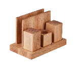 Набор д/специй и салфеток; бук; H=100, L=170, B=100мм PPwood F826O-00N