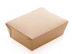 Ланч-бокс универсальный 1000мл бумага крафт ГЕОВИТА CRAFTBOX-1000, 200 шт