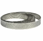 Форма круглая перфорированная d 240 мм, h 35 мм, P.L. Proff Cuisine CRR243P