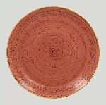 Тарелка Porcelain Twirl Coral плоская 310 мм RAK TWNNPR31CO