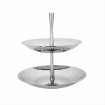 Этажерка 2-х ярусная d=270/310 мм h=320 мм нерж. сталь P.L. Proff Cuisine