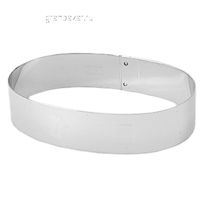 Форма конд.овал.; сталь нерж.; H=45,L=210,B=150мм MATFER 372503