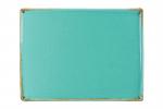 Блюдо прямоугольное TURQUOISE 180x130 мм Porland 358819 TURQUOISE