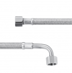 Шланг подключения Brita G3/8- G3/8; колено; DN 8; 1,5 м; нерж. металл