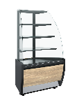 Витрина кондитерская Полюс K70 VM-3 LIGHT Паттерн (0106 Седой дуб)