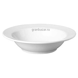 Блюдо глубокое; пластик; 1500мл; D=32,H=7.5см; белый APS 83412