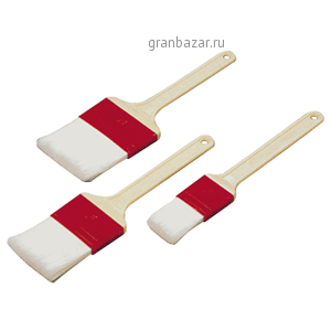 Кисточка кондит.; пластик,нейлон; L=235/40,B=75мм; бежев.,красный Paderno 47646-75