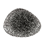 Блюдо треугольное CHEFS без борта Studio Prints Raku 260х200мм Quartz Black Churchill RKBQTC261